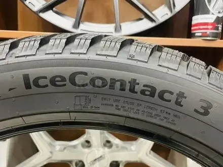 Зимние Continental IceContact 3 TA 245/45 R20 XL 103T FR за 250 000 тг. в Алматы – фото 6