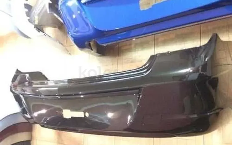 Бампер задний черный Ravon R4 за 33 000 тг. в Алматы