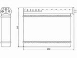 Радиатор отопителя салона за 9 150 тг. в Шымкент