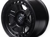 JT185-7 Fuel R17x9J ET0 6x139.7 Dia 110, 1 MATT BLACKүшін275 000 тг. в Алматы