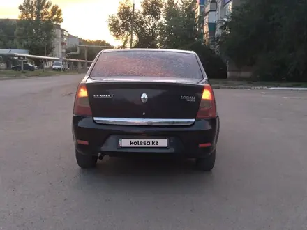 Renault Logan 2011 года за 1 500 000 тг. в Уральск – фото 2