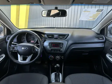 Kia Rio 2014 года за 5 890 000 тг. в Актобе – фото 10