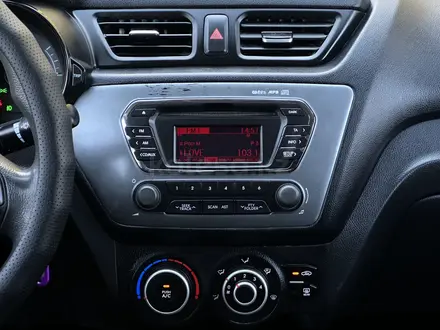 Kia Rio 2014 года за 5 890 000 тг. в Актобе – фото 6