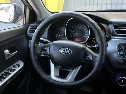 Kia Rio 2014 года за 5 890 000 тг. в Актобе – фото 9
