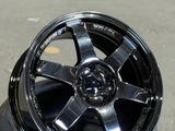 TE37 8244 R18 8, 5J ET42 5x114, 3 ЦО 73.1 Black Chrome за 360 000 тг. в Алматы