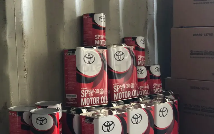 Моторное масло Тойота Toyota 5w30 за 10 700 тг. в Астана