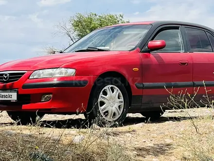 Mazda 626 1999 года за 1 800 000 тг. в Мерке – фото 5