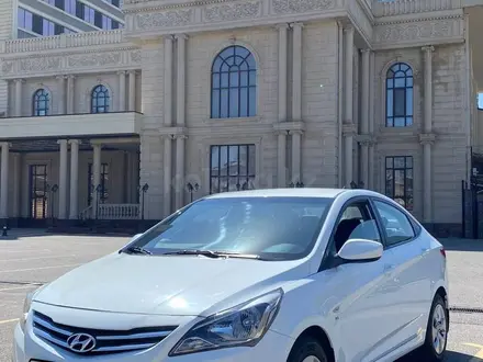 Hyundai Accent 2015 года за 7 300 000 тг. в Шымкент – фото 3
