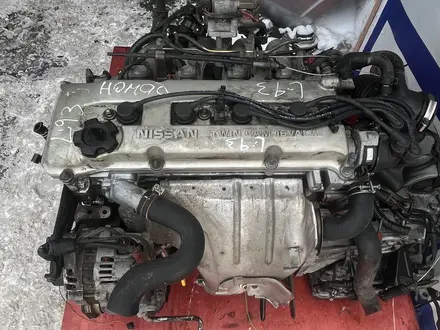Двигатель KA24DE 2.4 литра Nissan Altima, Nissan Bluebird, Nissan Presage; за 500 000 тг. в Астана