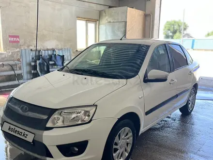 ВАЗ (Lada) Granta 2190 2015 года за 3 300 000 тг. в Актобе – фото 2