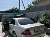 Mercedes-Benz S 320 2001 годаүшін4 500 000 тг. в Алматы – фото 4