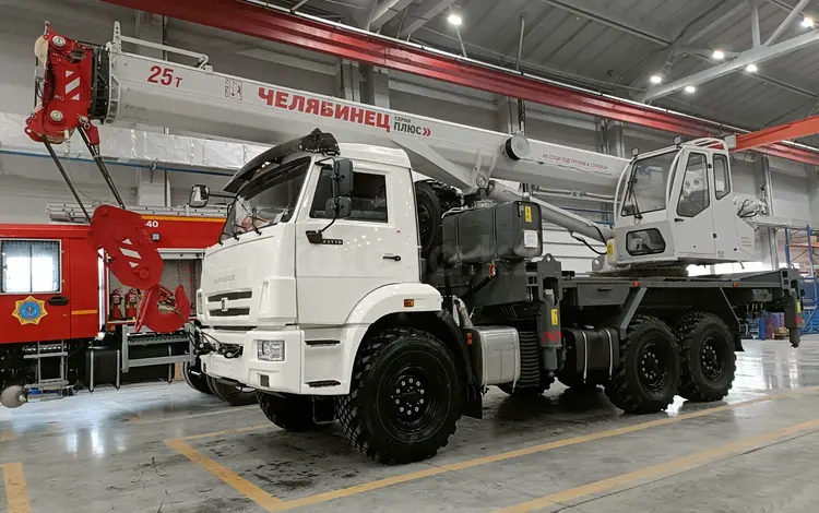КамАЗ  Автокран Целябинец 25т. На шасси 43118 2026 года в Астана