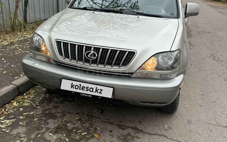 Lexus RX 300 1998 годаүшін5 500 000 тг. в Алматы