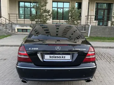 Mercedes-Benz E 200 2005 года за 4 200 000 тг. в Астана – фото 4