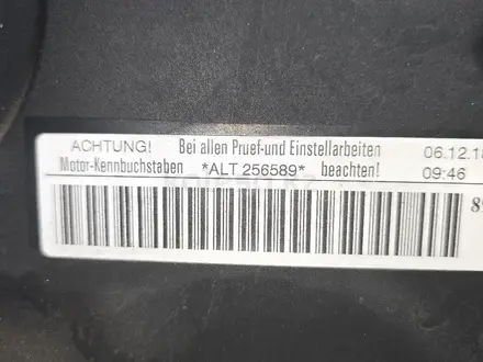 Двигатель ауди а4 b6 ALT за 450 000 тг. в Шымкент – фото 4