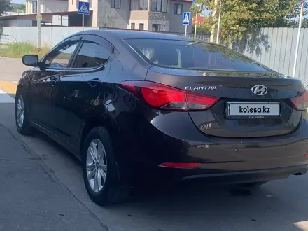 Hyundai Elantra 2014 года за 5 950 000 тг. в Алматы – фото 6