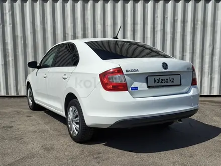 Skoda Rapid 2018 года за 4 400 000 тг. в Алматы – фото 7