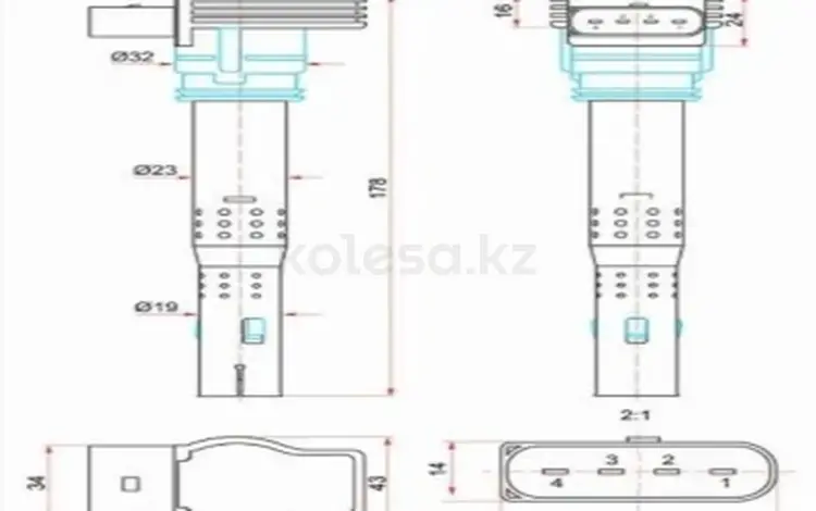 Катушка зажигания за 7 900 тг. в Алматы