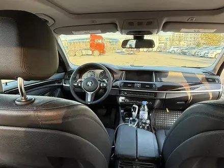 BMW 528 2014 года за 10 500 000 тг. в Алматы – фото 15