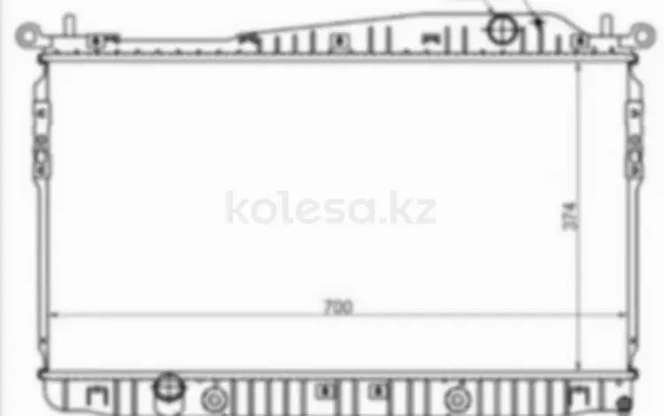 Радиатор двигателя за 33 000 тг. в Павлодар