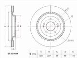 Диск тормозной (Сзади) за 14 600 тг. в Караганда