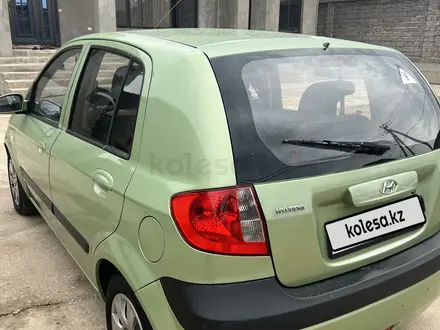 Hyundai Getz 2008 года за 3 700 000 тг. в Шымкент – фото 8