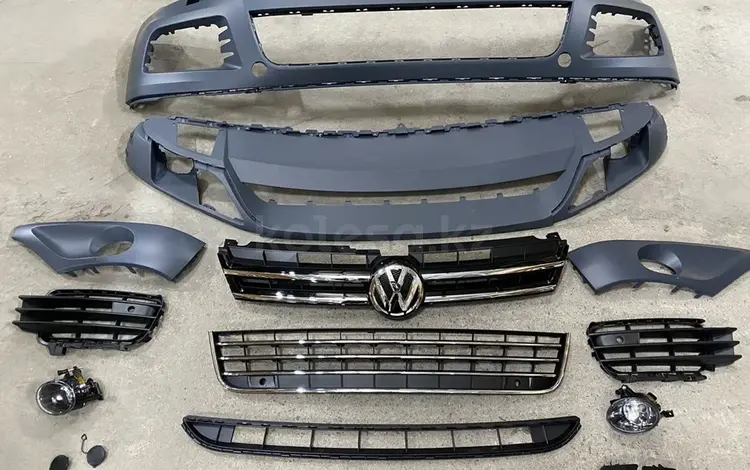 Бампер передний Volkswagen Touareg за 1 000 тг. в Астана