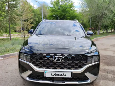 Hyundai Santa Fe 2021 года за 20 300 000 тг. в Караганда – фото 2