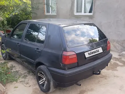 Volkswagen Golf 1993 года за 700 000 тг. в Тараз – фото 7