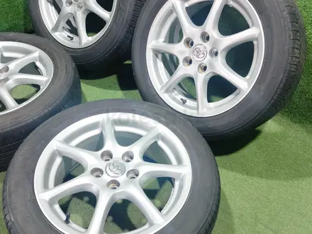 Диск с шинами TOYO CD7 215/55 R17 лето PSD 5/114, 3 ЕТ50 ЦО 60, 1үшін180 000 тг. в Алматы – фото 6