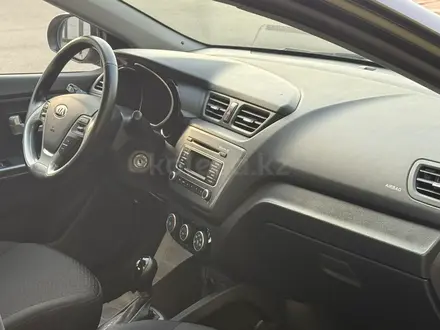 Kia Rio 2015 года за 6 150 000 тг. в Алматы – фото 9