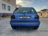 Volkswagen Golf 1992 года за 1 300 000 тг. в Тараз – фото 2