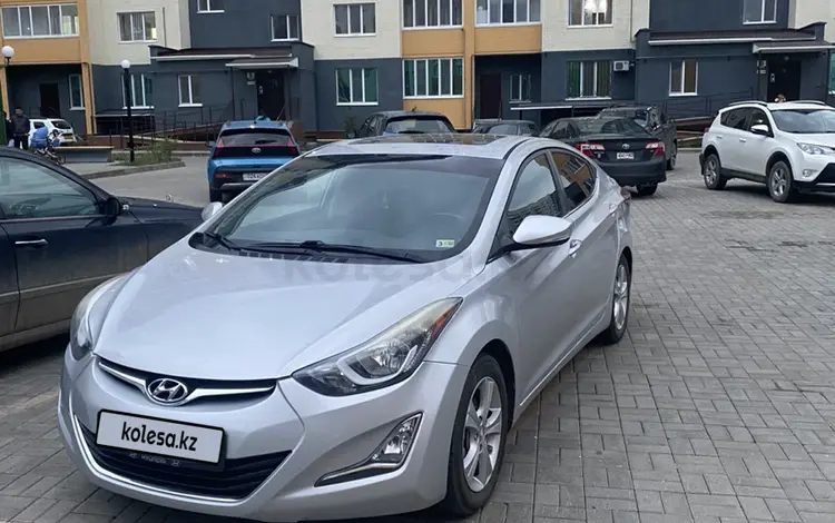 Hyundai Elantra 2015 годаүшін6 000 000 тг. в Актобе