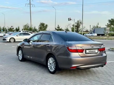 Toyota Camry 2015 года за 12 500 000 тг. в Шымкент – фото 5