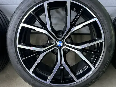 19 оригинальные диски на BMW F90 + летние шины GoodYear за 850 000 тг. в Алматы – фото 7