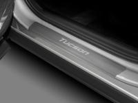 Накладки на пороги Hyundai Tucson с 2021 + за 14 000 тг. в Астана