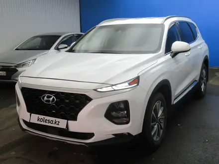 Hyundai Santa Fe 2019 года за 9 583 000 тг. в Актобе – фото 3