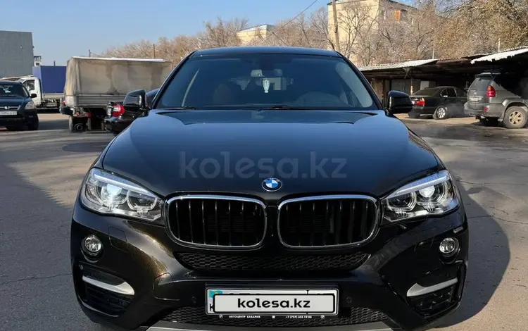 BMW X6 2017 года за 21 900 000 тг. в Алматы