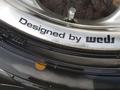 Диски r17 5x114.3 Weds kranze из Японииүшін200 000 тг. в Алматы – фото 2