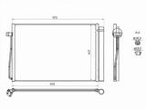 Радиатор кондиционера за 27 350 тг. в Алматы