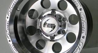 Диск OFF ROAD 16x10J 5x150 ET-44 D110.1 SIL POL GT Wheel GT741 в за 380 000 тг. в Астана