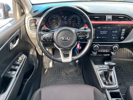 Kia Rio X-Line 2020 года за 7 380 000 тг. в Алматы – фото 11