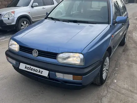 Volkswagen Golf 1993 года за 1 600 000 тг. в Тараз – фото 4