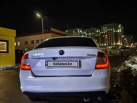 Skoda Rapid 2014 года за 3 800 000 тг. в Алматы – фото 5
