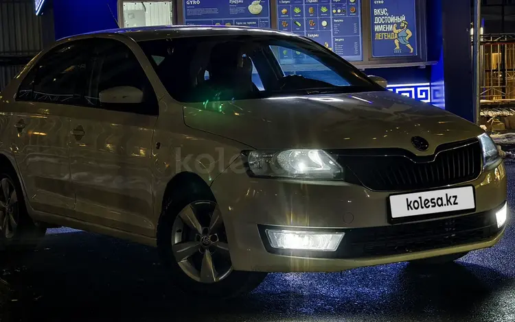 Skoda Rapid 2014 годаүшін3 800 000 тг. в Алматы