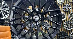Диски Mercedes BMW HRE R-19*5*112 Разно Широкие цвет черный мат Astana за 344 000 тг. в Астана – фото 4