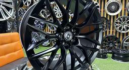 Диски Mercedes BMW HRE R-19*5*112 Разно Широкие цвет черный мат Astana за 344 000 тг. в Астана – фото 2
