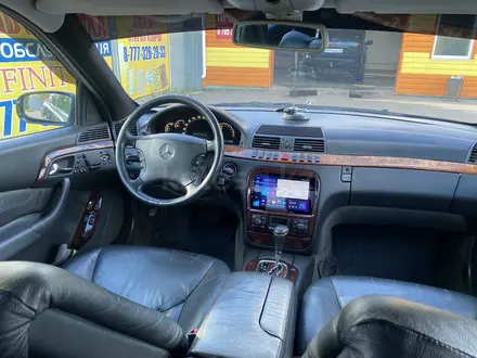 Mercedes-Benz S 320 1999 года за 4 500 000 тг. в Петропавловск – фото 12