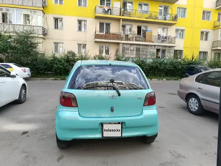 Toyota Vitz 1999 года за 2 000 000 тг. в Алматы – фото 11