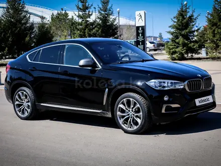 BMW X6 2016 года за 21 500 000 тг. в Астана – фото 6